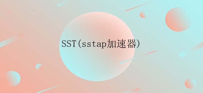 SST(sstap加速器)