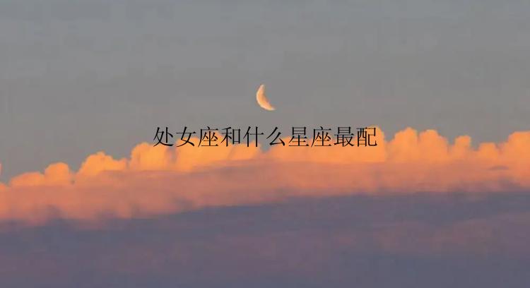 处女座和什么星座最配