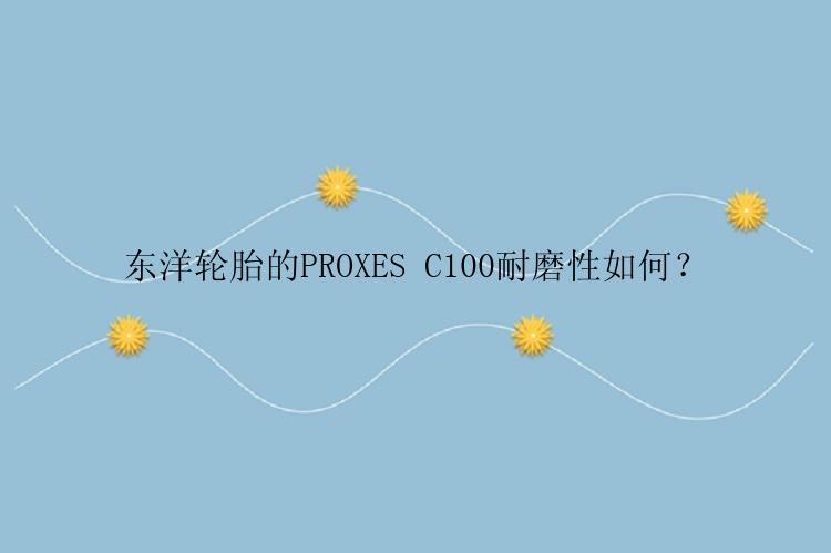 东洋轮胎的PROXES C100耐磨性如何？