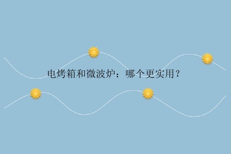 电烤箱和微波炉：哪个更实用？