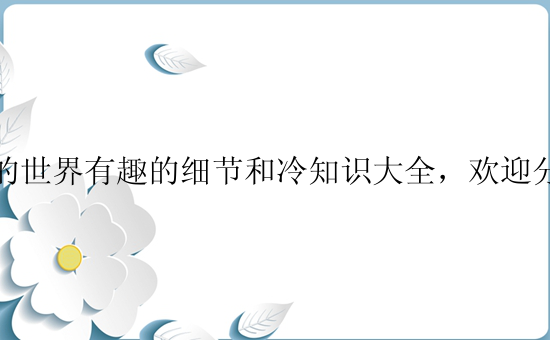 我的世界有趣的细节和冷知识大全，欢迎分享