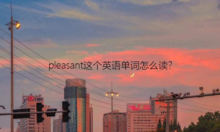 pleasant这个英语单词怎么读？