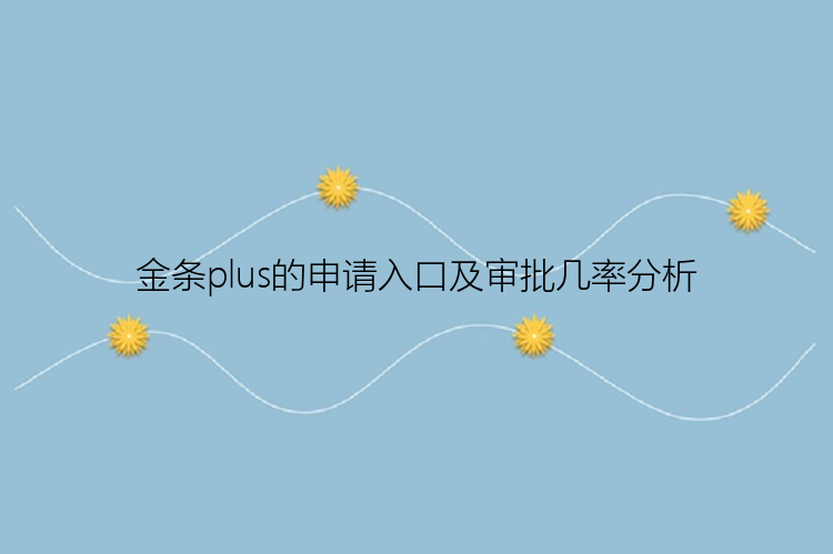 金条plus的申请入口及审批几率分析