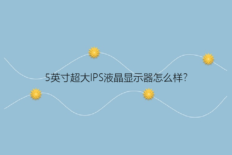 5英寸超大IPS液晶显示器怎么样？