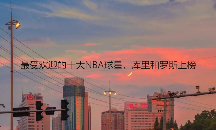 最受欢迎的十大NBA球星，库里和罗斯上榜