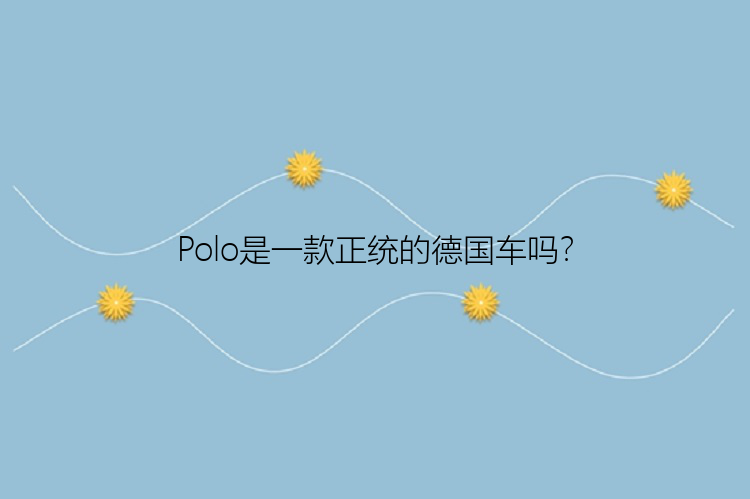 Polo是一款正统的德国车吗？