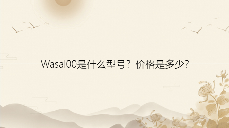 Wasal00是什么型号？价格是多少？