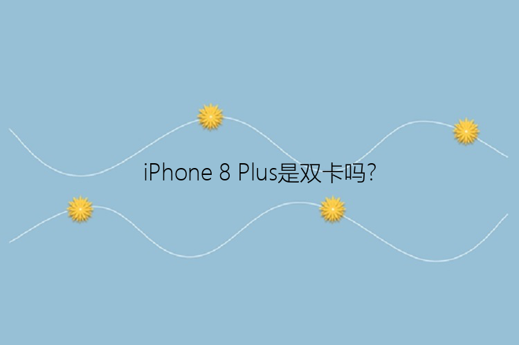 iPhone 8 Plus是双卡吗？