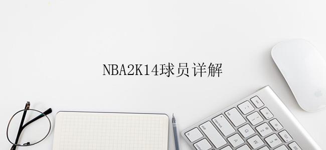 NBA2K14球员详解