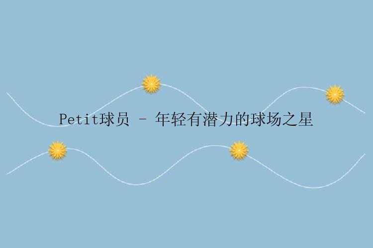 Petit球员 - 年轻有潜力的球场之星