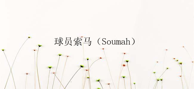 球员索马（Soumah）